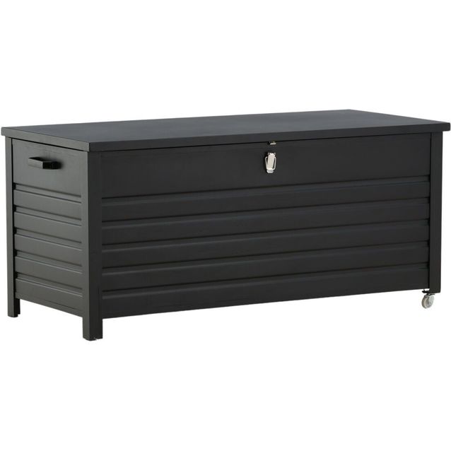 Pehmustelaatikko Venture Home Elsa, 130x60cm, musta