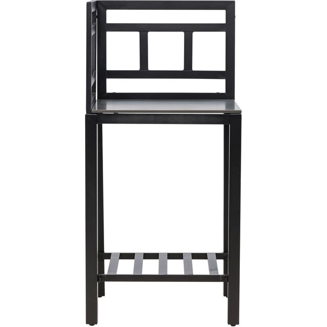 Terassihylly Venture Home Alicante, musta