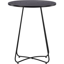 Parvekepöytä Venture Home Bacong, ø60cm, musta