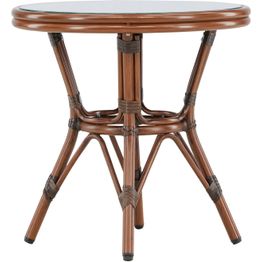 Parvekepöytä Venture Home Sagres, ø60cm, ruskea