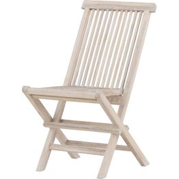 Ruokapöydän tuoli Venture Home Kenya, vaalea puu