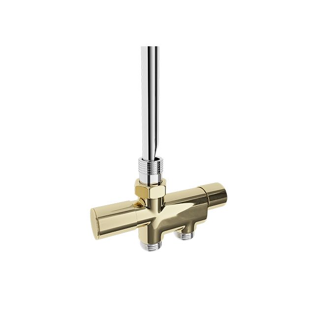 Venttiili Nordhem NM1B 430 mm C/C 40 mm kiillotettu messinki