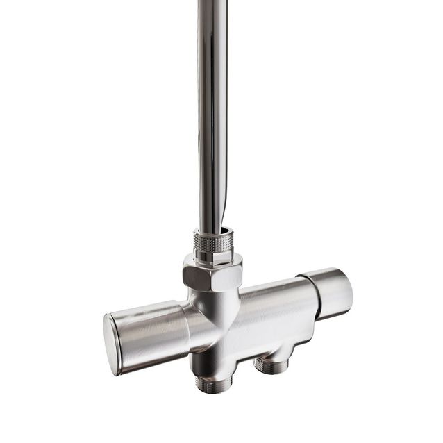 Venttiili Nordhem SK5 430 mm C/C 40 mm harjattu teräs