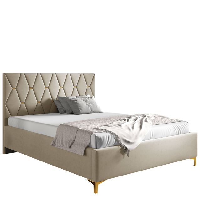 Verhoiltu sänky TOTTI 24 140x200, beige (2404)
