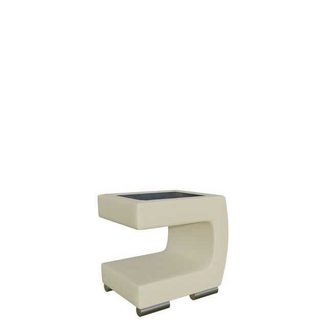 Verhoiltu yöpöytä Yöpöytä, beige (5054)