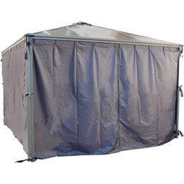 Verhosetti Palram-Canopia Palermo-paviljonkiin harmaa