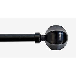 Verhotanko Hasta Alice Ø16/19 mm 200-380 cm musta