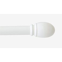 Verhotanko Hasta Olivia Ø16/19 mm 130-240 cm valkoinen