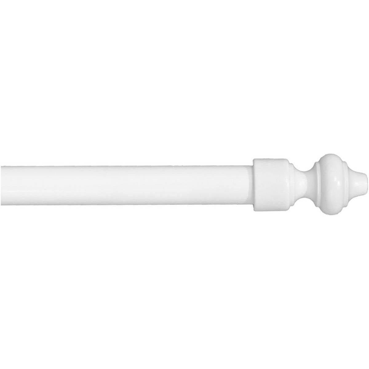 Verhotanko Hasta puinen valkoinen 200 cm 28 mm