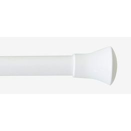 Verhotanko Hasta Vega Ø16/19 mm 130-240 cm valkoinen