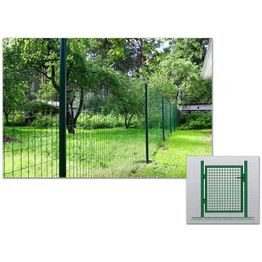 Verkkoaidan käyntiportti AB Polar, korkeus 175cm, leveys 100cm, vihreä