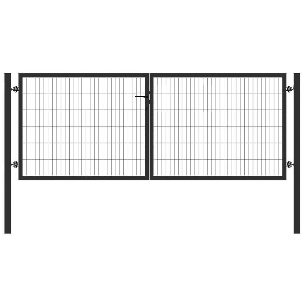 Verkkoaidan ajoportti AB Polar Strong, lankavahvuus 5mm, 100x400cm harmaa