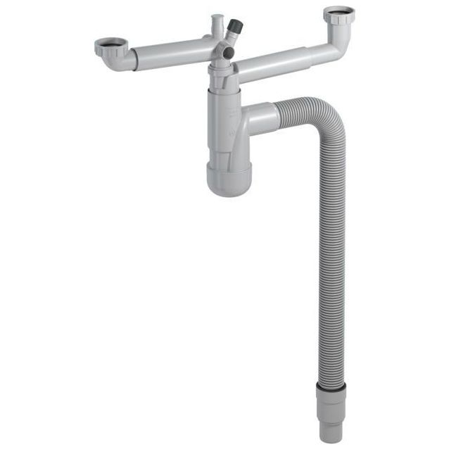 Vesilukko Prevex Flexloc, 2-os, 1½