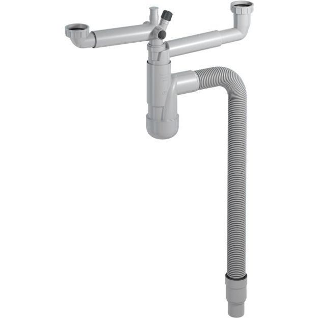 Vesilukko Prevex Flexloc, 2-os, 1½" kierreliitoksella