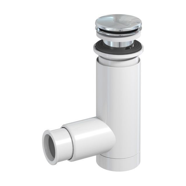 Vesilukko Prevex EasyClean, pop-up, krom. tulpalla, ilman lattiaputkella