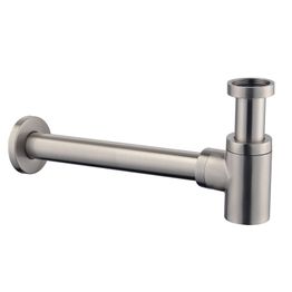 Vesilukko Interia Star Lux 1 1/4 seinäliitäntä teräs