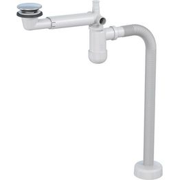 Säädettävä vesilukko Prevex Preloc 420, pop-up tulppa, taipuisa putki