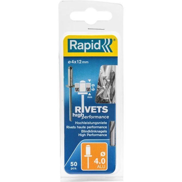 Vetoniitti Rapid 4.0x12mm H.Perf 50kpl