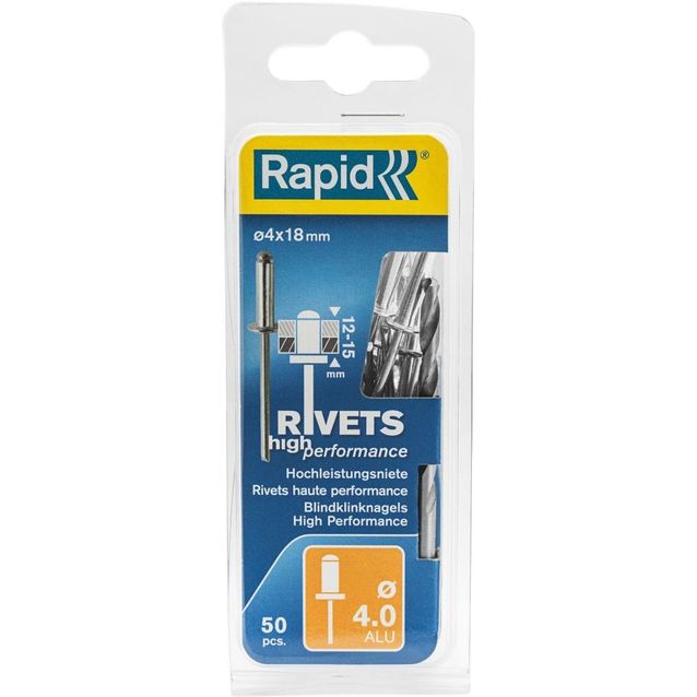 Vetoniitti Rapid 4.0x18mm H.Perf 50kpl