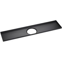 Linjalattiakaivon kouru Vieser Line musta eri kokoja