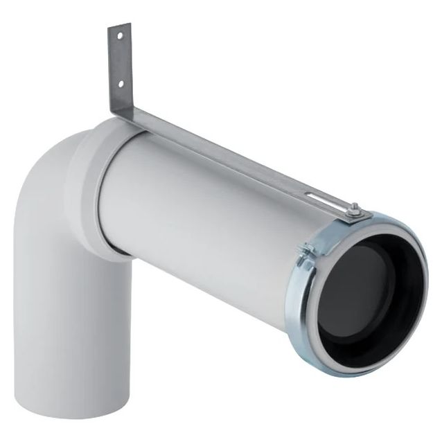 Viemäriasennussarja lattia-WC:lle Geberit liitoskäyrä 90° jatkolla S/P lukko