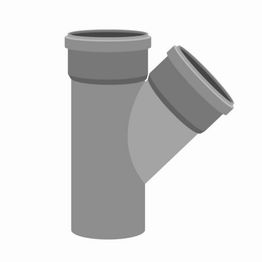 Viemärin haarayhde Meltex HT Ø50/50 mm 88,5°