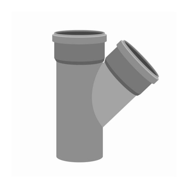 Viemärin haarayhde Meltex, HT, Ø75/50 mm, 88,5°