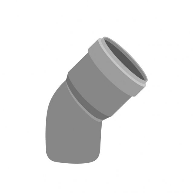 Viemärin kulmayhde Meltex, HT, Ø110 mm, 88,5°, pyöreä