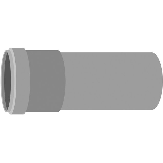 Viemärin muhviputki Meltex, HT, Ø75x2000 mm