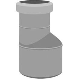 Viemärin supistusyhde Meltex HT Ø75/50 mm pitkä