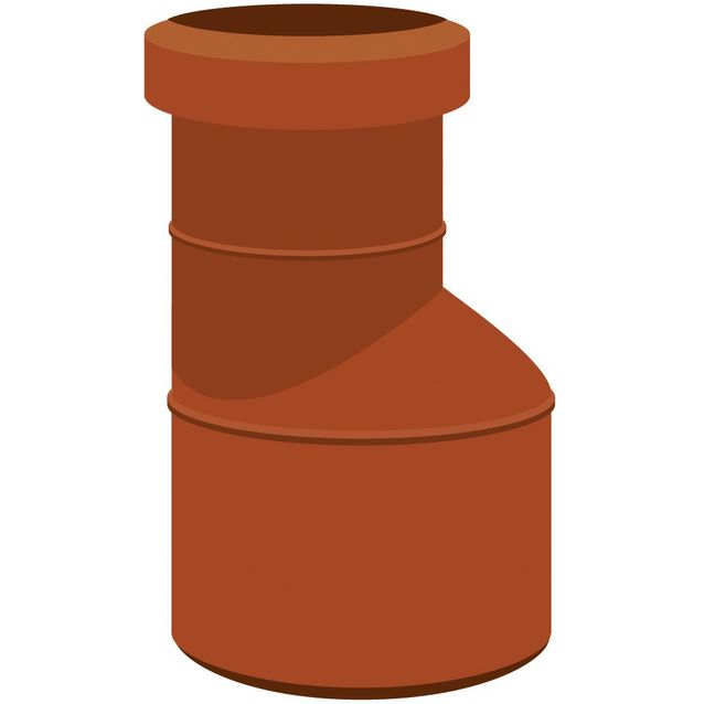 Viemärin supistusyhde Meltex, NAL, Ø160/110 mm