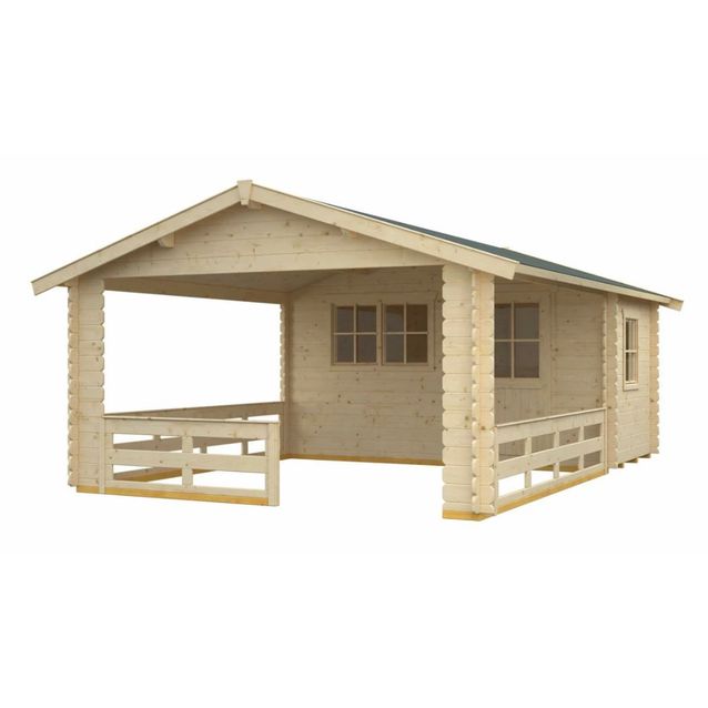 Vierasmaja Skan Holz Alicante 1 5,7 + 13,8 m²