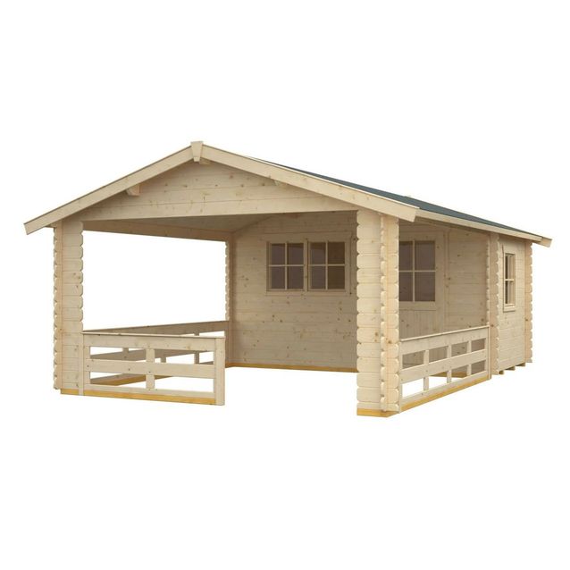 Vierasmaja Skan Holz Alicante 2 7,6 + 13,8 m²