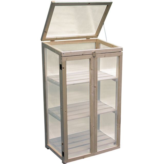 Parvekekasvihuone Viheraarni, 1230x700x500mm, eri värejä