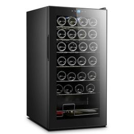 Viinikaappi Amelia Alsace 28 43 x 84 cm musta