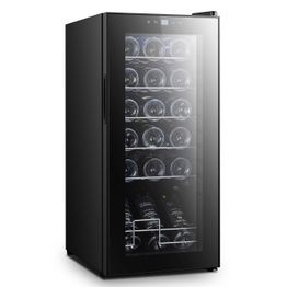 Viinikaappi Amelia Rioja 18 34,5 x 77 cm musta