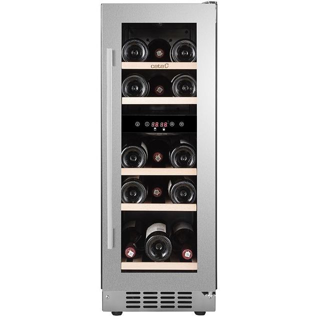 Viinikaappi Cata, 300mm, 17 pulloa, integroitava