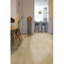 Vinyylikorkkilattia Corkart DP9541 vaalea tammi 1-sauvainen harjattu