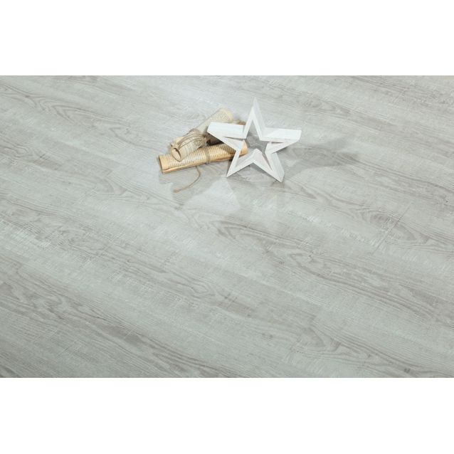 Vinyylilankku Habitas Flooring Pale Upton jäykkäydin askeläänieriste