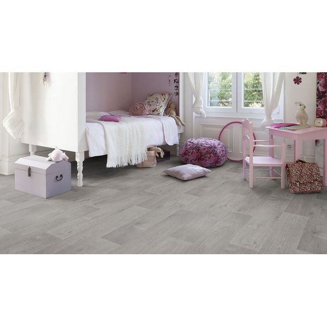 Vinyylimatto Gerflor Texline Timber Grey leveys 2m