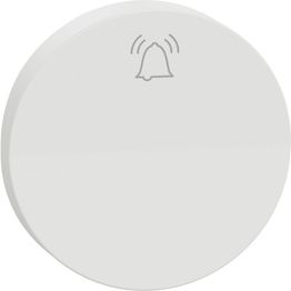 Vipu kellosymbolilla Schneider Electric ELKO One, valkoinen