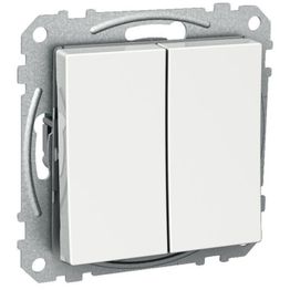 Vipupainike 6+6T-napainen 2X UKJ valkoinen Exxact