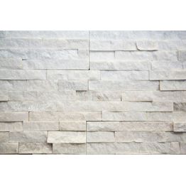 Verhoilukivi Majakivi Shanghai Sokeri puhtaan-/luonnonvalkea 60x15 cm