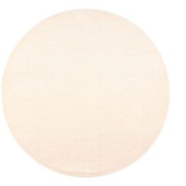 Matto VM Carpet Satine, mittatilaus, pyöreä, valkoinen