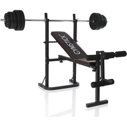 Voimapenkki 40 kg levypainoilla Gymstick