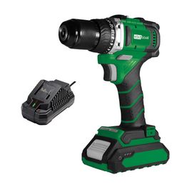 Akkuporakone Voltgear Plus 20V Brushless 2,0 Ah akulla