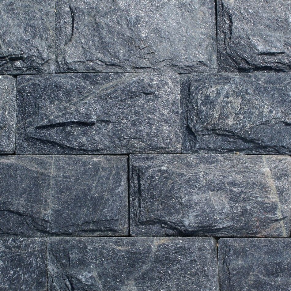 Tiilikivi Majakivi Pekingin Yö musta 20x10 cm