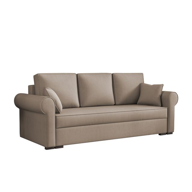 Vuodesohva OLIMPIA, 4-istuttava, beige (7588)