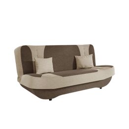 Vuodesohva Pinto ilman säleitä, 3-istuttava, eri värivaihtoehtoja