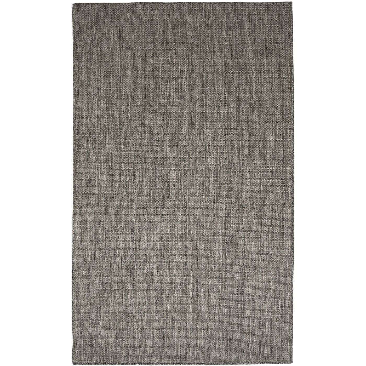 Matto ihankotona Vuono 50x80cm sileäksi kudottu harmaa
